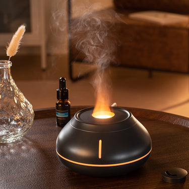 Humidifier with Colorful Flame Simulation