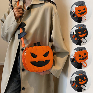 Spooky Pumpkin Crossbody Bag